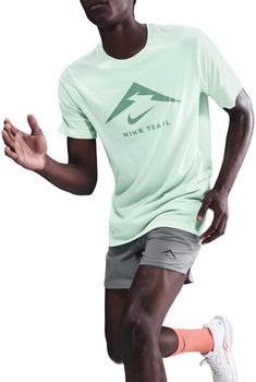 Футболка Nike M NK DF TEE TRAIL LOGO чоловіча - 4