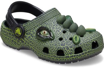 Сабо CROCS Classic IAM Scary Dino Clog T Blk для мальчика - 2
