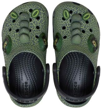 Сабо CROCS Classic IAM Scary Dino Clog T Blk для мальчика - 6