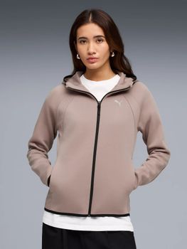 Джемпер Puma EVOSTRIPE FULL-ZIP HOODIE жіночий - 1