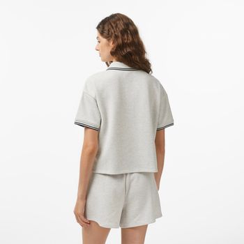 Футболка Converse SPORTY CROP FIT WAFFLE POLO жіноча - 2