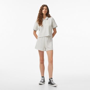 Футболка Converse SPORTY CROP FIT WAFFLE POLO жіноча - 3