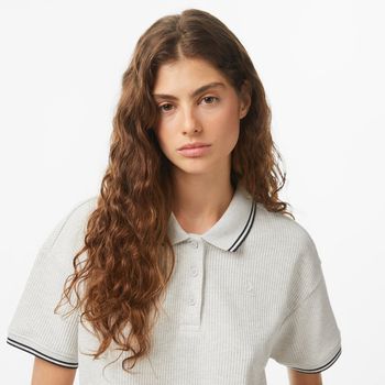 Футболка Converse SPORTY CROP FIT WAFFLE POLO жіноча - 4