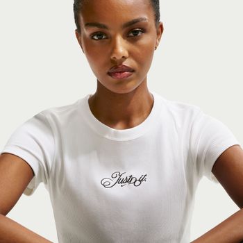 Футболка Nike W NSW RIB MOD CRP JDI TEE жіноча - 6