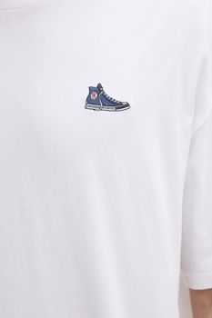Футболка Converse CVM6T066-WHT чоловіча - 5