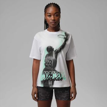 Футболка Nike W J SPT DF SS GFX TEE HTG жіноча - фото